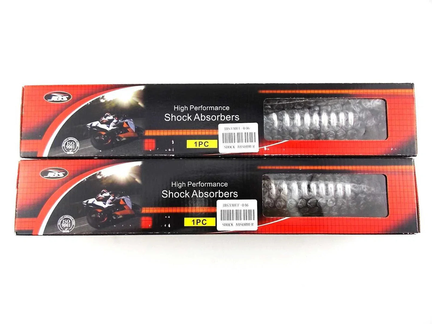 330mm JBS Black/Chrome Rear Shock Absorbers for Car