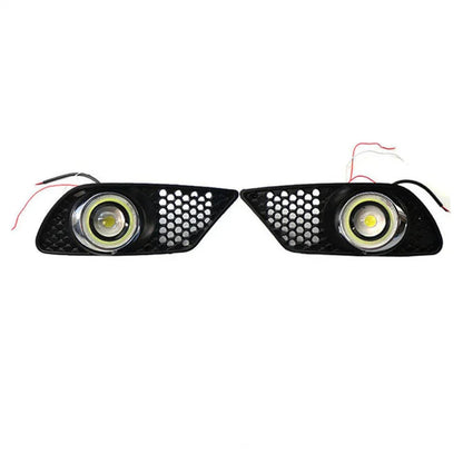 LED Bumper Fog Lights with Covers for Mercedes-Benz C230 C300 C350 (2008-2015)