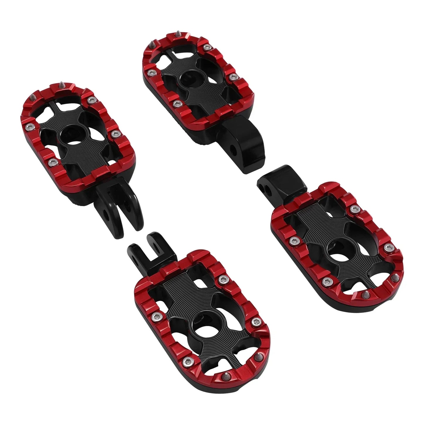 Driver Passenger Footpeg Pegs for Harley Softail Low Rider Fat Bob (2018-2025)