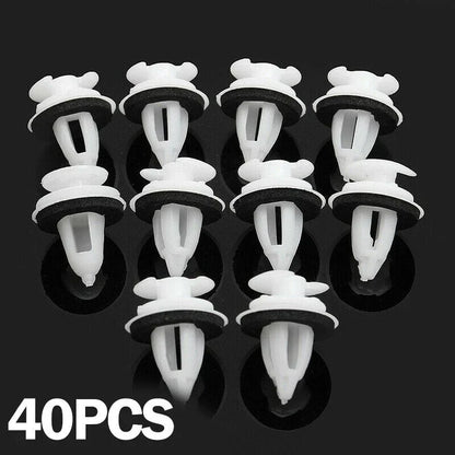40x Door Panel Clips W/Seal Ring for E30 E34 E36 E38 E46 M3 M5 Z3