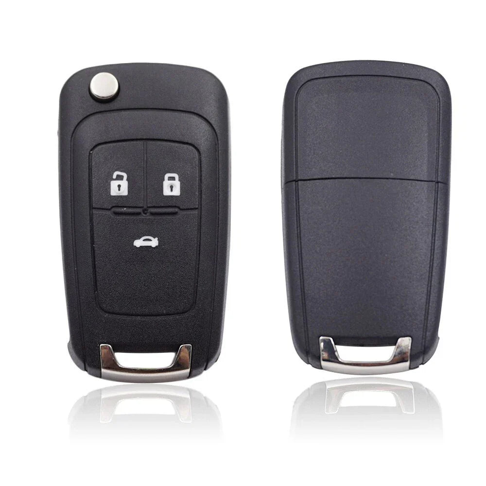 3 x Key Fob Remote Control Shell Uncut Blade for Opel Zafira Astra Insignia
