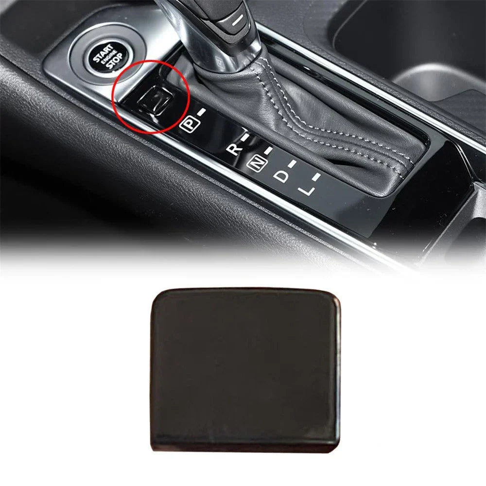 Black Gear Shift Lock Release Button Cap Cover for Nissan Sentra (2020-2024)