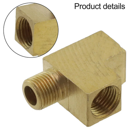 Brass Angle Adapter M10x1mm for Oil Pressure Sensor