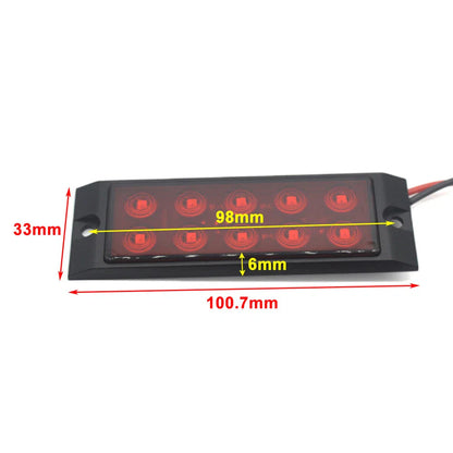 10 LED Side Marker Lamps for Car Bus Truck Trailer Lorry Tractor Motorhome