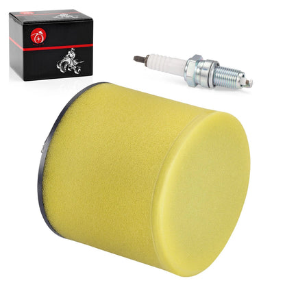 AIR FILTER & SPARK PLUG for HONDA TR 200 FAT CAT (1986–1987)