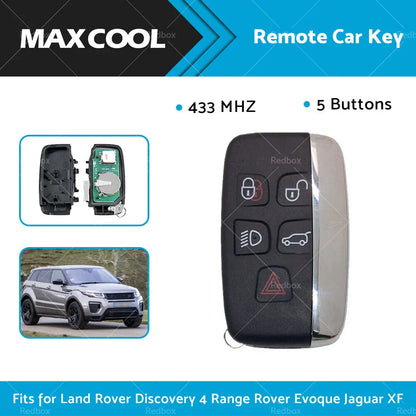 Smart Key Remote for Land Rover Discovery 4, Range Rover Evoque, Jaguar XF