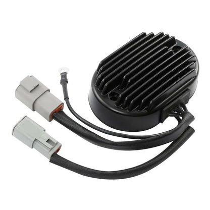 Black Voltage Regulator Rectifier for Harley Heritage Softail Classic (2007)