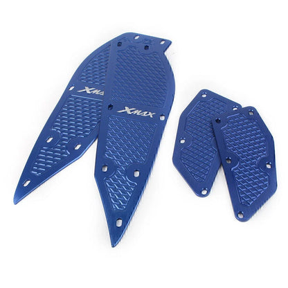 Footboard Step Footrest Plate for YAMAHA XMAX300 (2017-2018) Blue