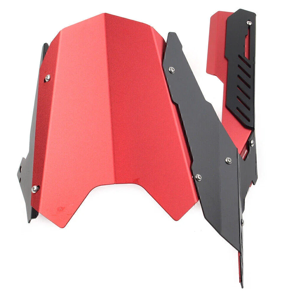 Red Rear Fender Mudguard Chain Guard Cover for Yamaha MT03 R3 R25 (2013-2020)