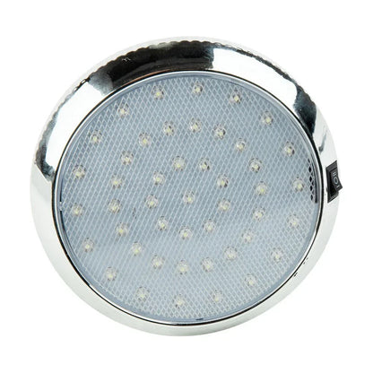 Caravan Roof Light LED, Plastic White Ceiling, Roof Lamp for Caravan