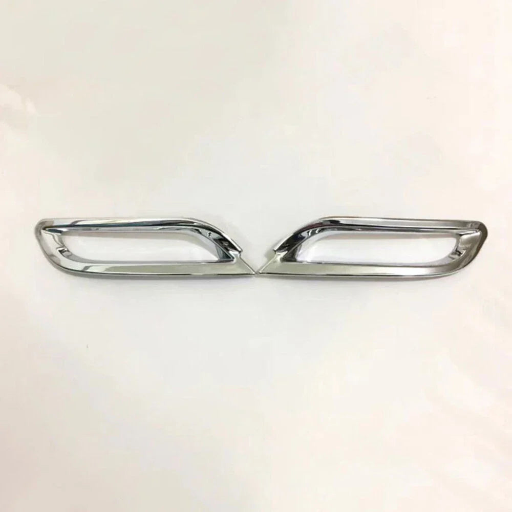 Chrome Rear Bumper Fog Light Covers for Toyota Camry