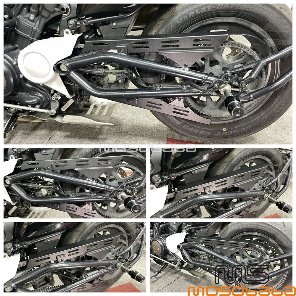 Upper Belt Guard Chain Protection Wheel for Harley Sportster S (2021-2023)