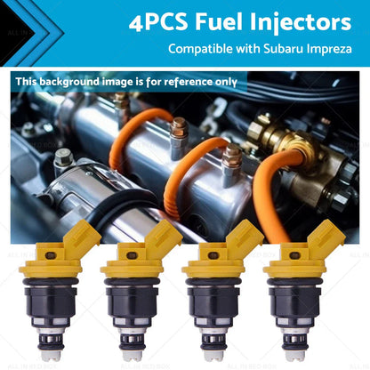 4 x Fuel Injectors for Subaru Impreza WRX STI 2.5 (2005-2011)