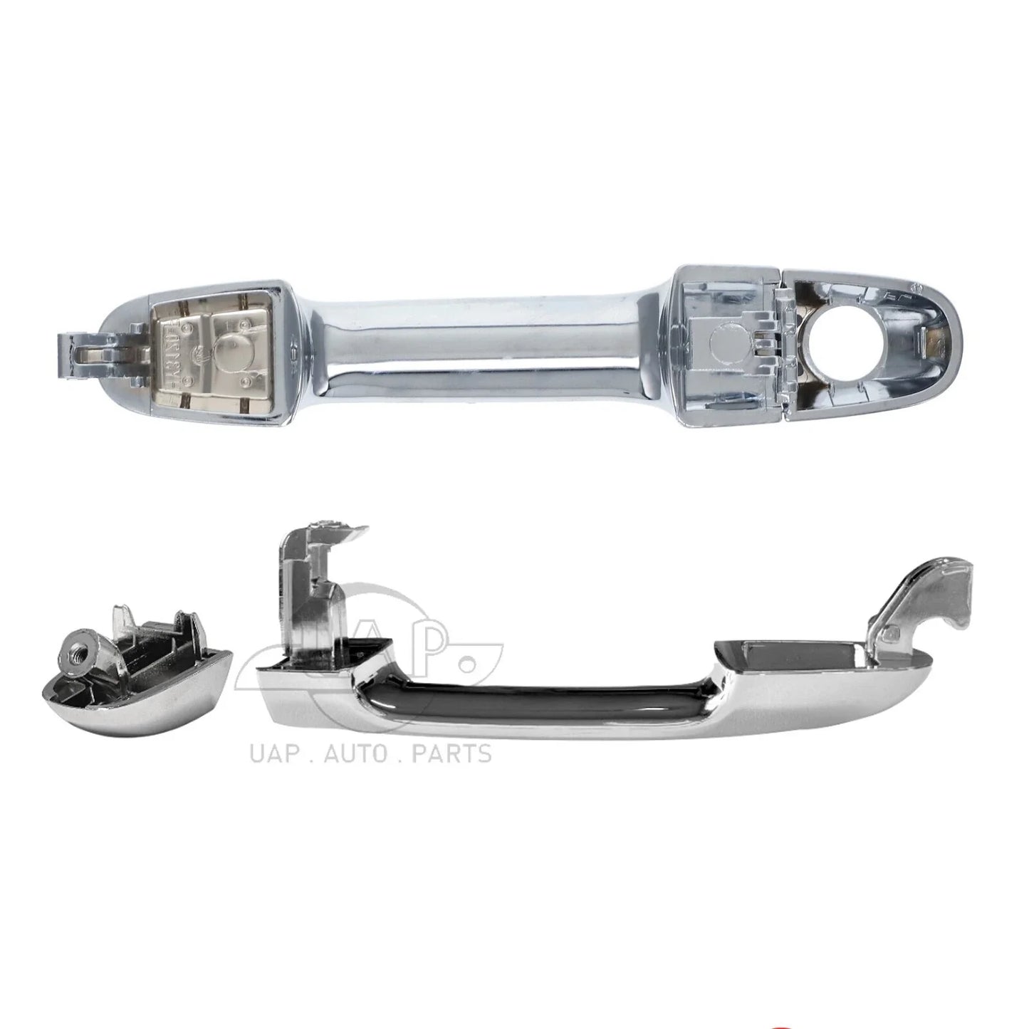 2 x Front Left & Right Outer Door Handle Chrome for Hyundai i20 PB (2009–2015)