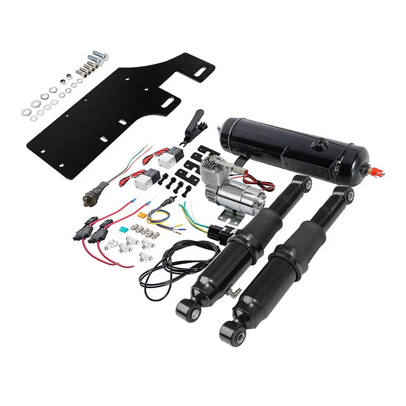 Rear Air Ride Suspension Tank for Harley Road Street Electra Glide (1994-2024)