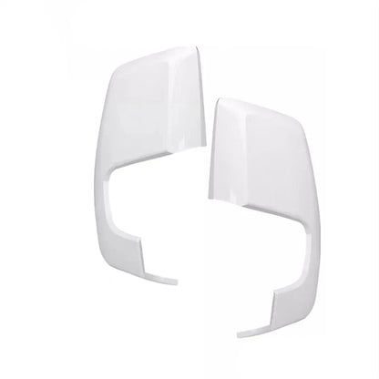 White Wing Mirror Covers for Ford Transit Tourneo (2014-2023)