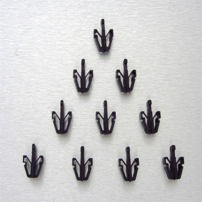 50 x Nylon Grille Clips for Mitsubishi Toyota Mazda Isuzu