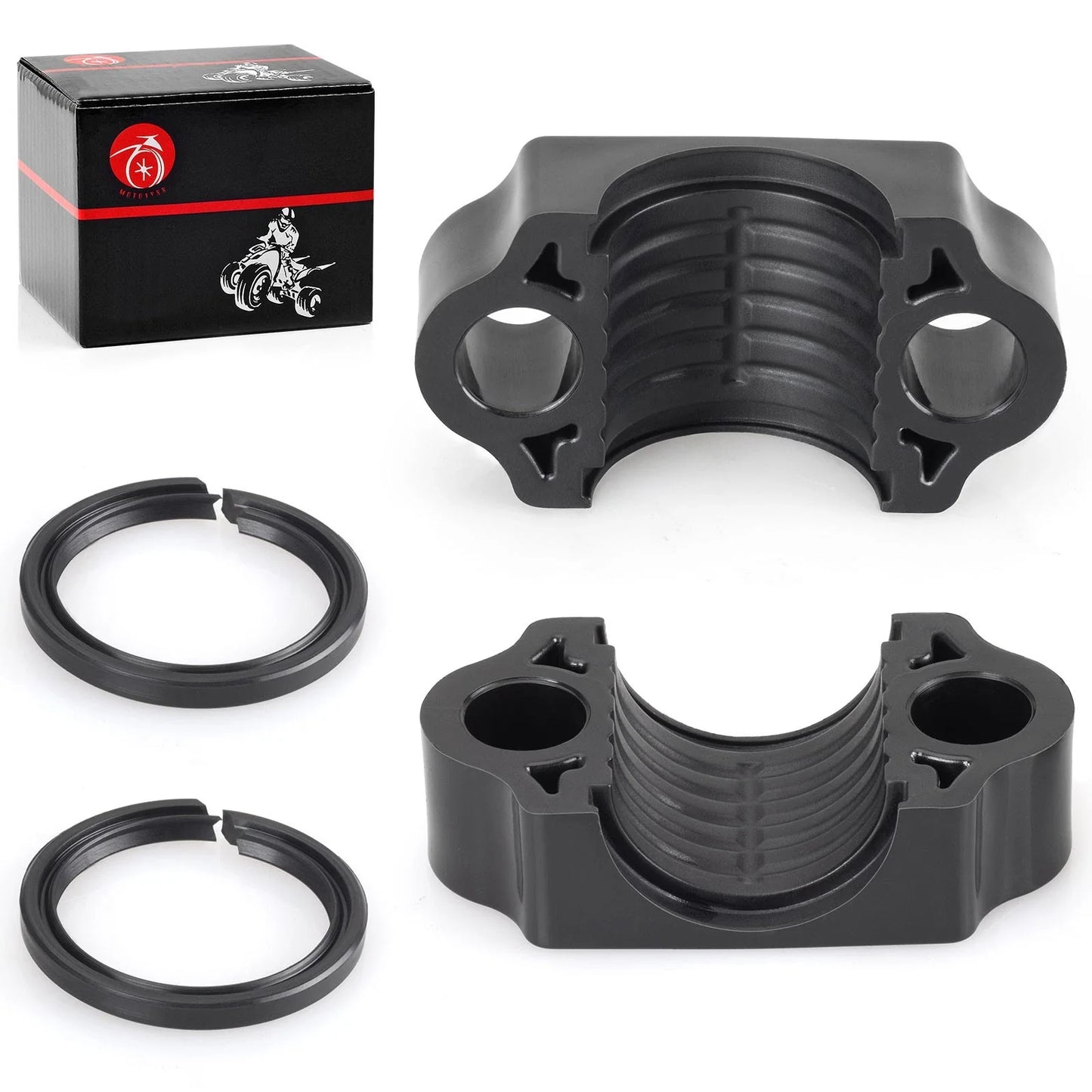 2 x Steering Stem Bushings + Seals for Yamaha Grizzly YFM350/450 (2010-2014)