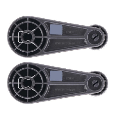 Window Crank Handle 2 x Grey for Isuzu N-series (1994–2004)