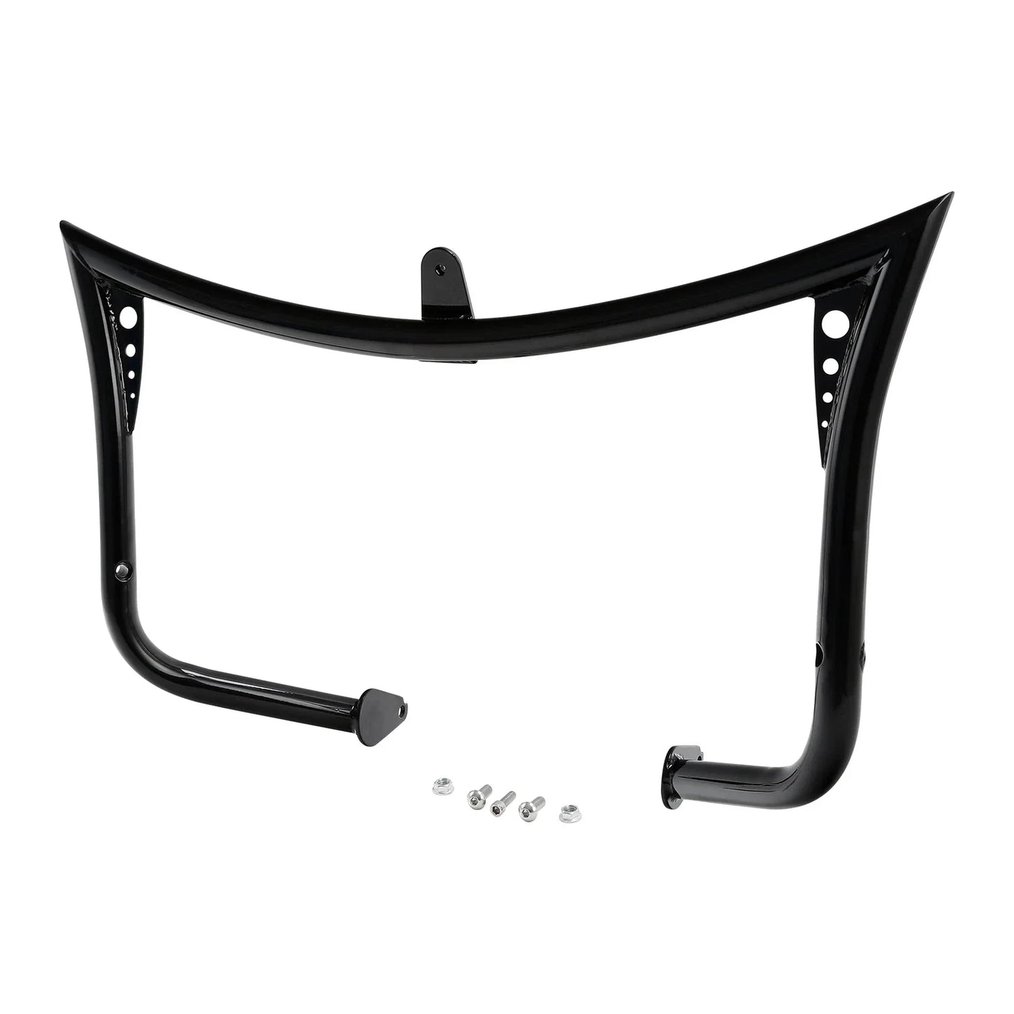 Black Engine Guard Crash Bar for Harley Electra Glide Road King (1997-2008)