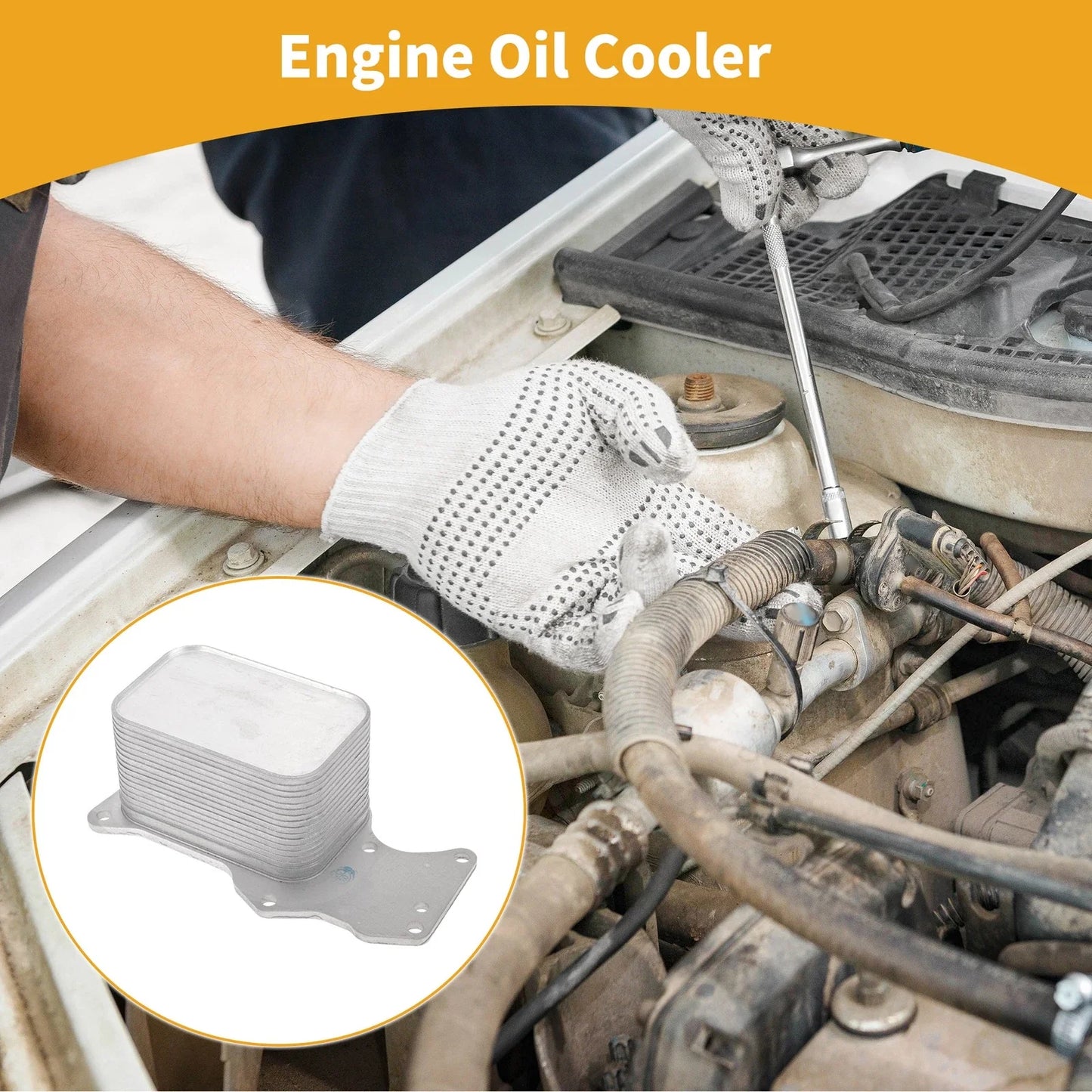 Engine Oil Cooler & Trans Cooler for BMW 1 Series & 5