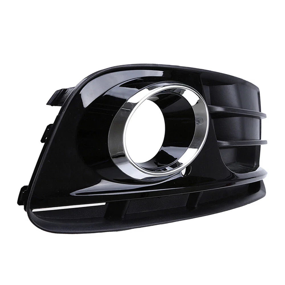 Black ABS Front Bumper Fog Light Grille Cover for Audi Q5 (2013-2017)