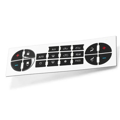 AC Dash Button Repair Kit Decal Stickers for Chevrolet Tahoe