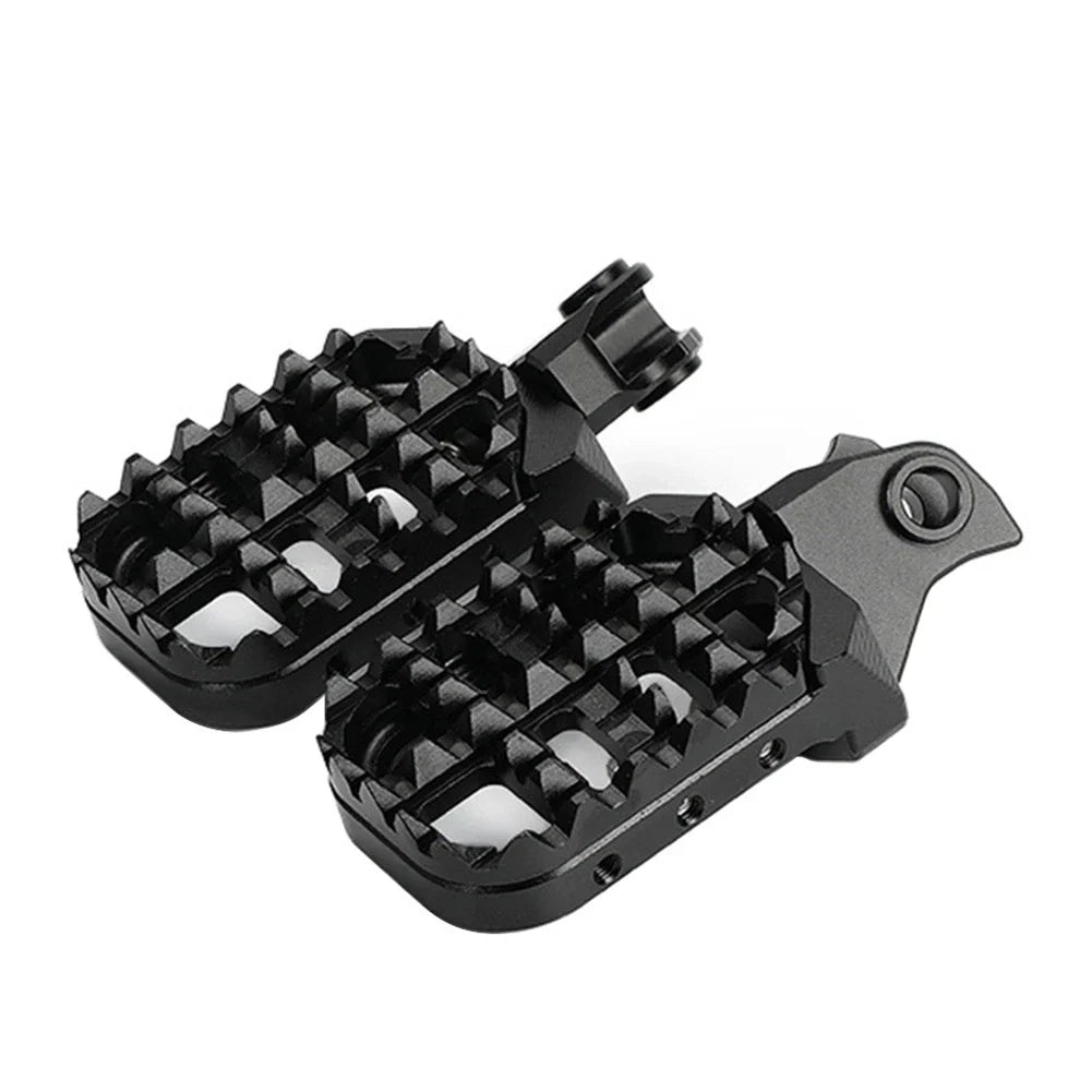 Black Anti-Slip Wider Rider Front Foot Pegs for KOVE 450 Rally (2023)