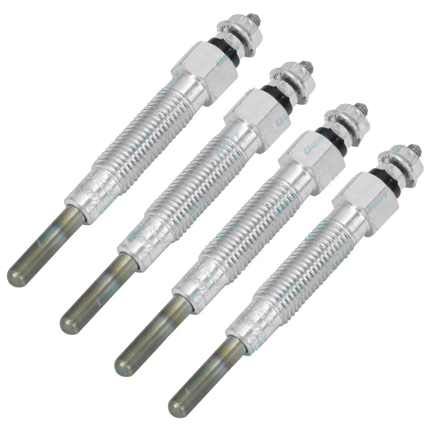 4 Bosch Glow Plugs Set for Nissan Terrano TD27 2.7L non Turbo Engine 8/86-10/89