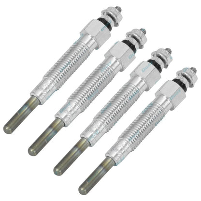 4 Bosch Glow Plugs Set for Nissan Terrano TD27 2.7L non Turbo Engine 8/86-10/89