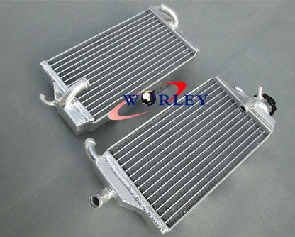Aluminum Radiator + Black Hose for Honda CR250 CR250R (2000-2001)