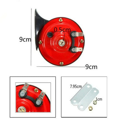 12V 300DB Super Train Horns for Trucks SUVs Cars Boats Motorcycles (N/A)