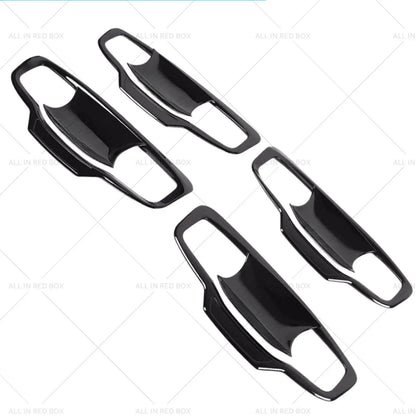 Gloss Black Door Handle Bowl Cover Trim for Mitsubishi Triton (2024+)