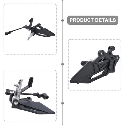 Left Foot Peg Bracket Brake Pedal High Temp Paint for Kawasaki EX 250R
