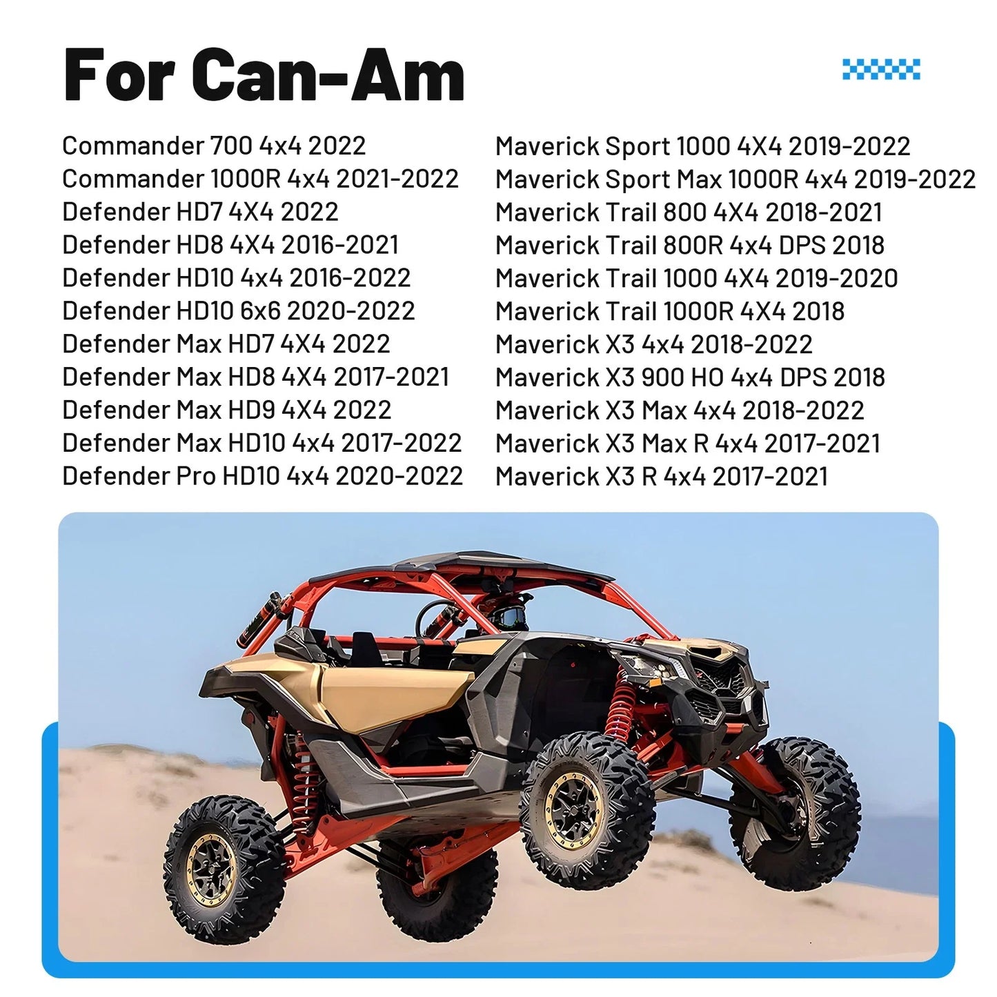 One Way Clutch Bearing for CAN-AM Maverick X3 (2017–2022)