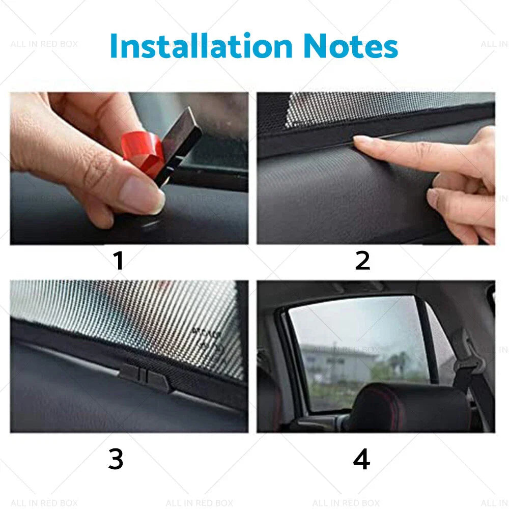 Rear Magnetic Sun Shades for LDV D90 (2017-2023)
