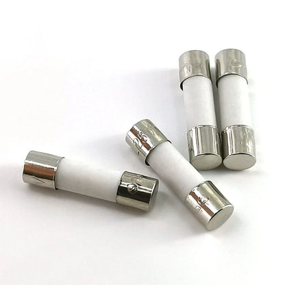 4 x 15A Ceramic Fuse Tubes 6x30mm for Microwave Oven Circuit Protection