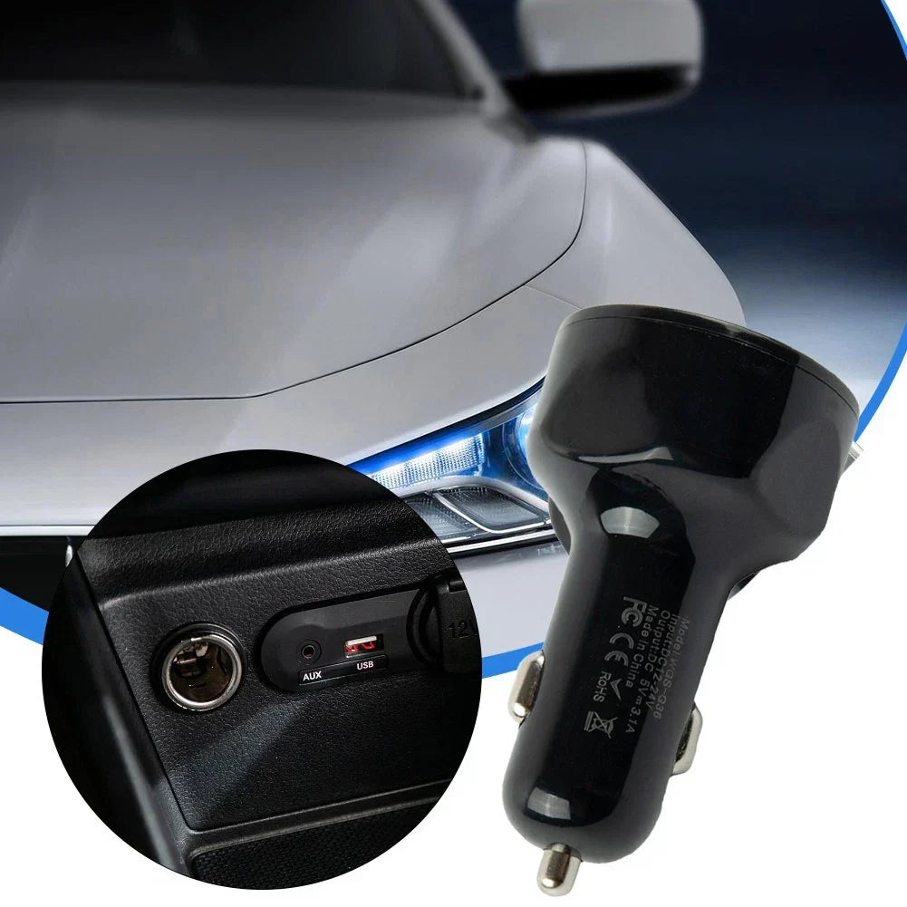 12-24V 3.1A Fast Car Charger for Vehicle