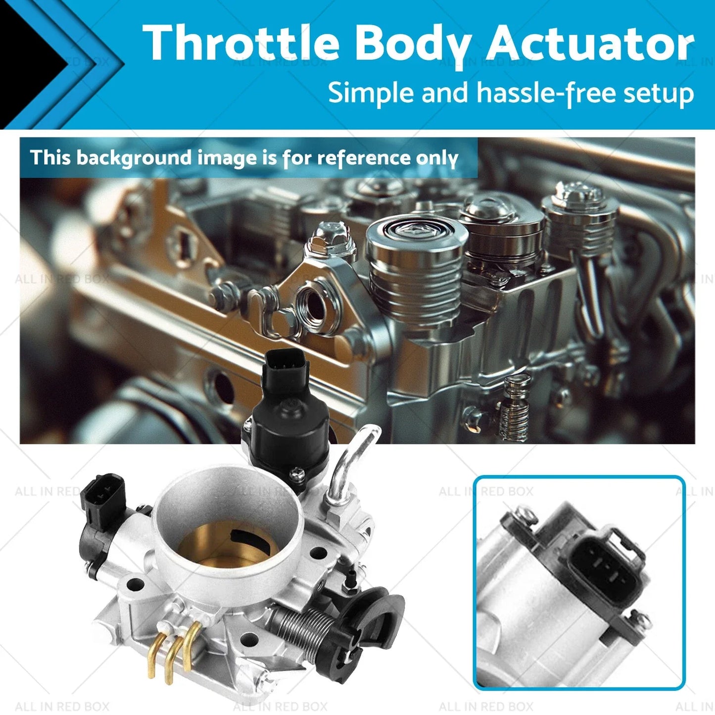 Throttle Body Actuator for Mitsubishi Lancer SOHC 2.0L (2002-2007)