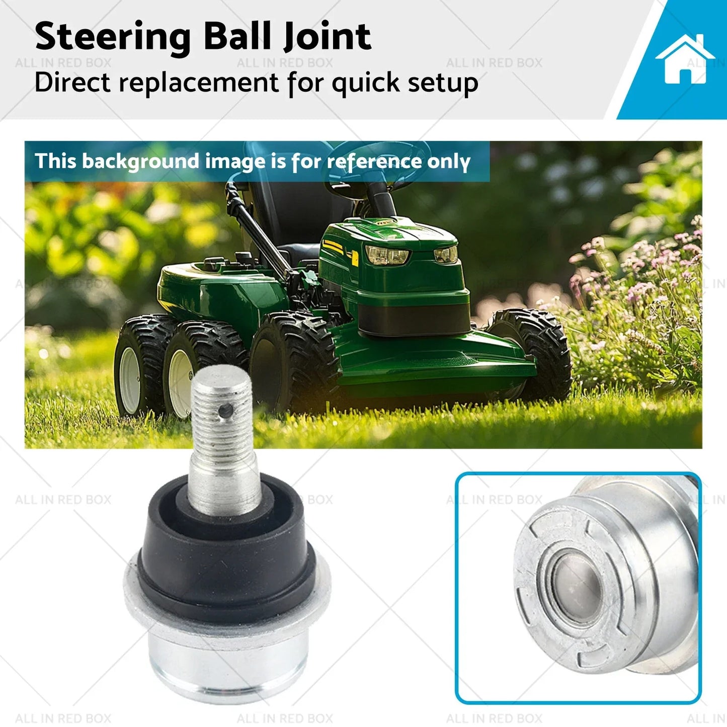 Steering Ball Joint for John Deere Gator HPX 615E 815E XUV 620i (2004-2023)