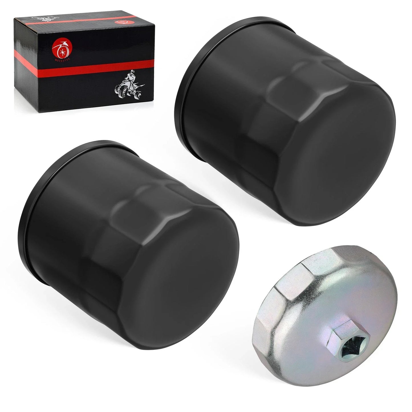 2 x Oil Filter for Yamaha Stryker XVS1300 & Super Tenere XTZ1200 (2011–2024)