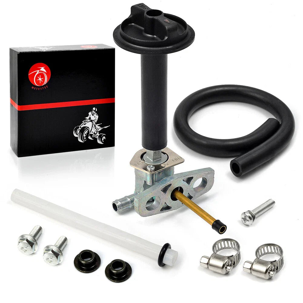 Fuel Valve Petcock & Lever Screw for Honda TRX500FA Foreman Rubicon (2001–2014)