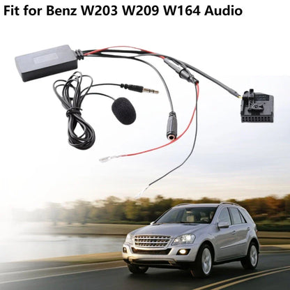 Bluetooth-compatible Adapter Aux Cable for Benz W203 W209 W164 W163 R129