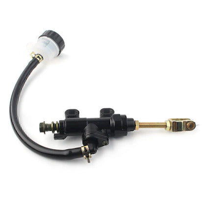 Rear Brake Master Cylinder for Moto Dirt Bike ATV Black