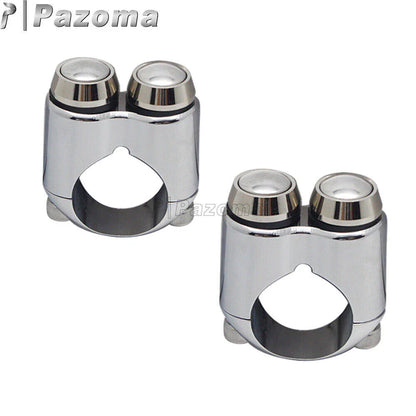 1” Motorcycle Handlebar Momentary Switch for Chopper Cafe Racer