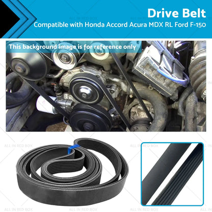 Drive Belt 6PK2135 for Ford Mustang, Honda Acura TL MDX RL 3.7L (98-15)