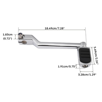 Chrome Front Rear Heel Shifter Lever Pegs for Harley Road Glide (1988-2023)