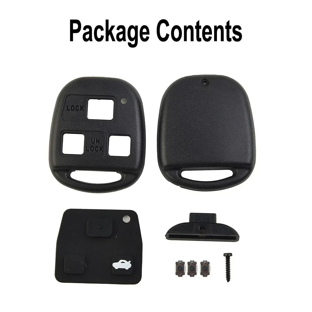 Key Shell Case Replacement for Toyota Land Cruiser FJ Cruiser Car Key