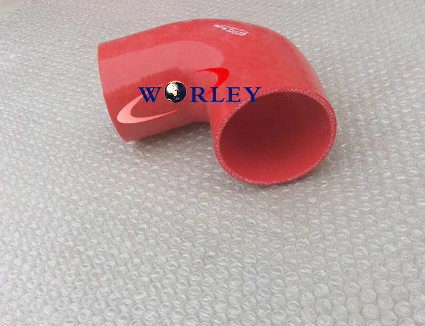 90° Blue Silicone Elbow Hose 70mm 2.75" ID for Turbo Intercooler Pipe