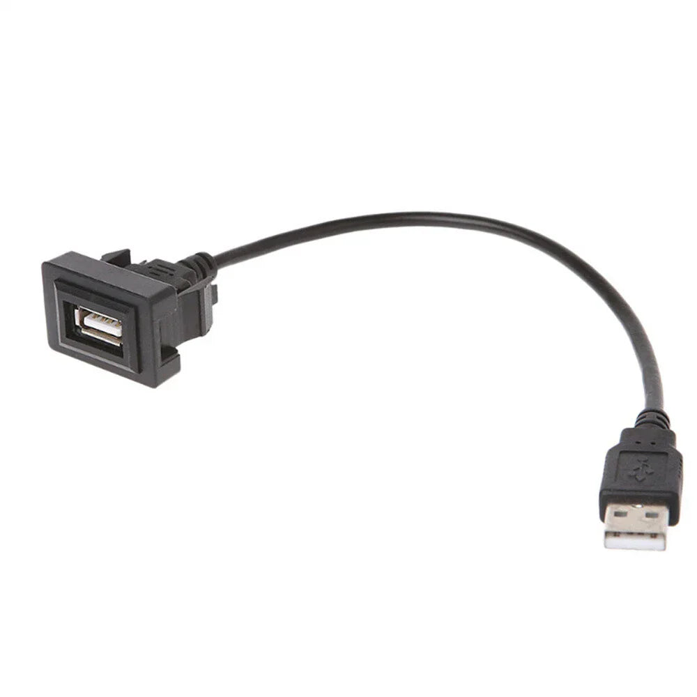USB Port Panel Extension Cable Adapter for Toyota Corolla (2014-2023)